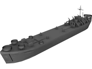 LST 511 Class 3D Model