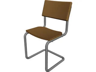 Chair Cantilever 3D Model