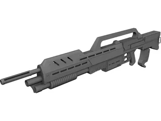 Morita Assault Rifle 3D Model