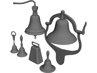 Bell Set 3D Model