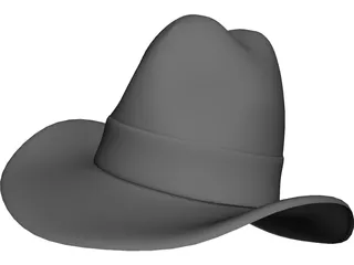Cowboy Hat 3D Model