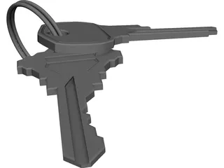 Keys 3D Model