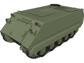 M-113 3D Model