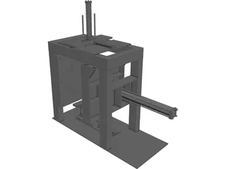 Mold Press 3D Model