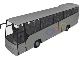 Volvo Bus 3D Model