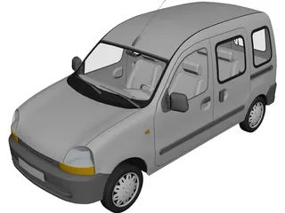 Renault Kangoo Combi 3D Model