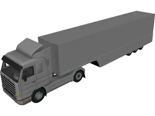 Scania 143 3D Model