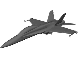 F/A-18C Super Hornet 3D Model