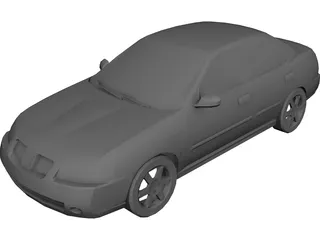 Nissan Sentra (2002) 3D Model