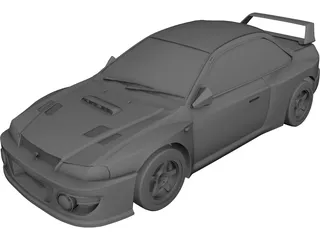 Subaru Impreza WRX (2000) 3D Model