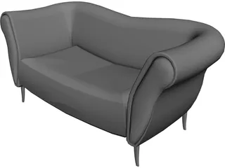 Sofa 3D Model 3D Preview