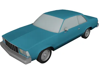 Chevrolet Malibu (1978) 3D Model