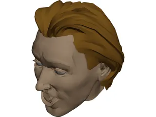 Head Male 3D Model