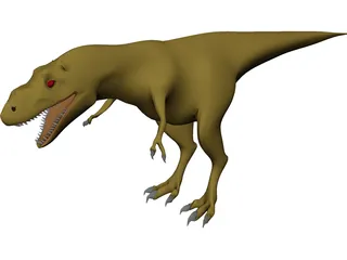 Dinosaur 3D Model 3D Preview