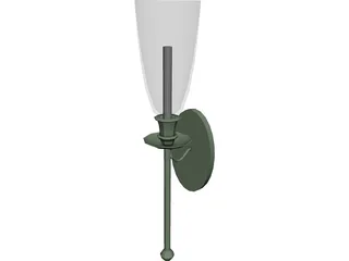 Lamp Wall 3D Model