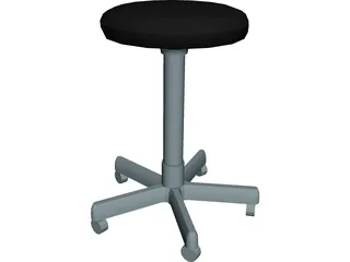 Stool 3D Model