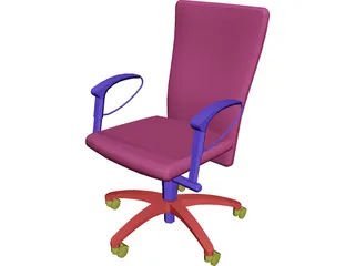 Chair Arms Task 3D Model