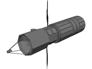 Satellite Zenith 3D Model