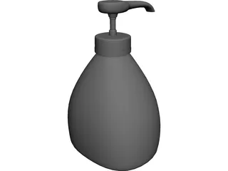 Liquid Soap Dispenser 3D Model