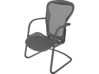 Aeron Task Chair 3D Model 3D Preview