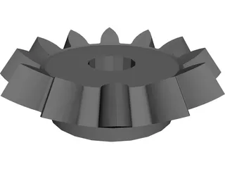 Bevel Pinion 3D Model