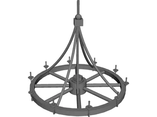 Lustre Far-West 3D Model