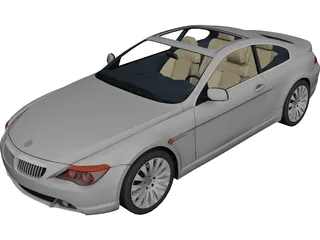 BMW 6-series Coupe 3D Model