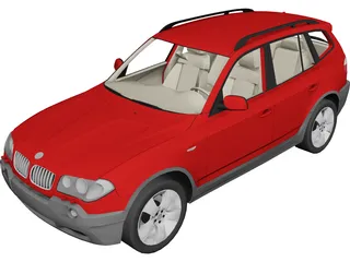 BMW X3 3D Model