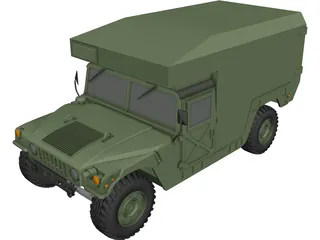 M997 Ambulance 3D Model