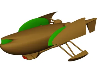 Martian Flyer 3D Model