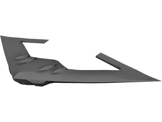 B-2 Stealth Bomber 3D Model