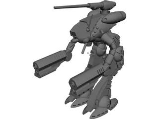 Battletech Marauder 3D Model