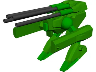 MAC II Monster 3D Model