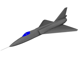 F-102  3D Model