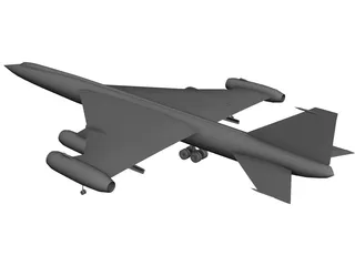 Myasishchev M-50 Bounder 3D Model