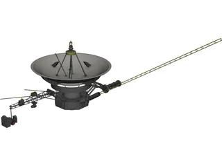 Voyager Probe 3D Model