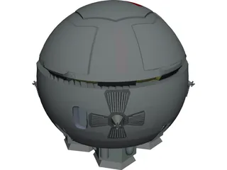 2001 Aries Lander 3D Model