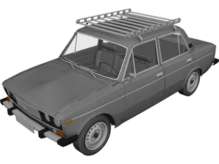 VAZ 2106 Lada 3D Model