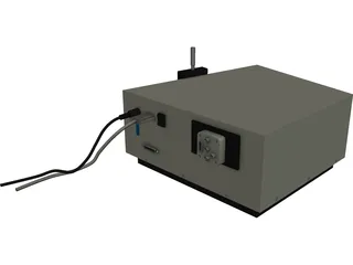 Monochromator 3D Model