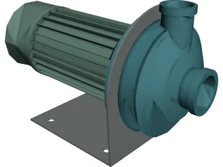 Electric Pump 3D Model