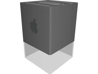 Apple Cube 3D Model 3D Preview