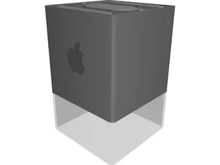 Apple Cube 3D Model