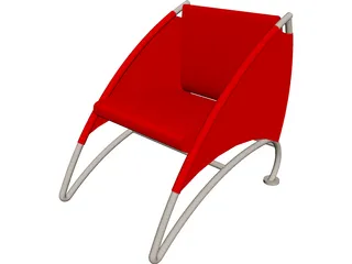 Chair Ascari 3D Model