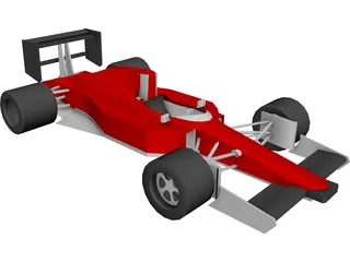 Race Car 3D Model