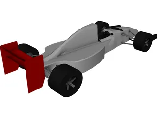 Race Car 3D Model