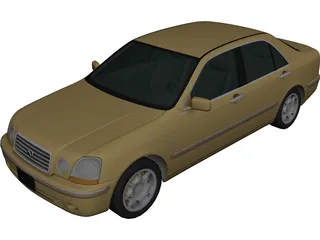 Toyota Progres (2001) 3D Model