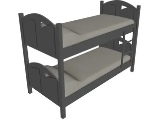 Bed 3D Model