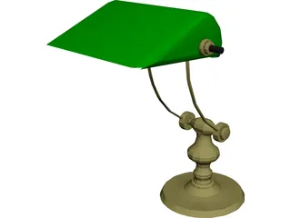 Desk Lamp 3D Model 3D Preview