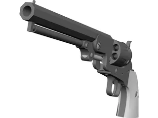 Colt Army 3D Model