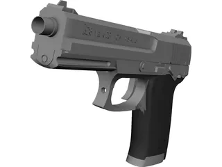 Hekler Koch Mk 23 SOCOM 3D Model